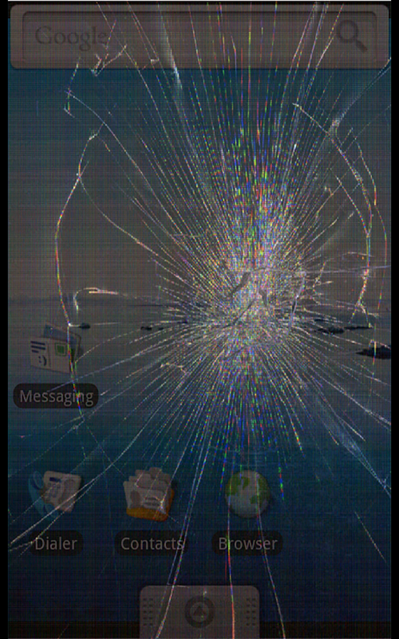 Cracked Lcd Screensaver