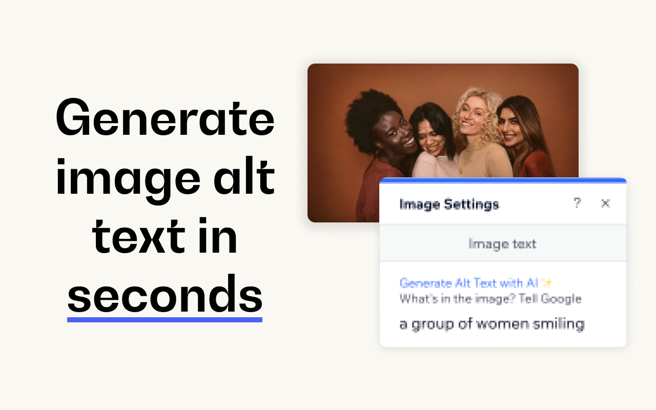 AI Alt Text for Wix Preview image 2