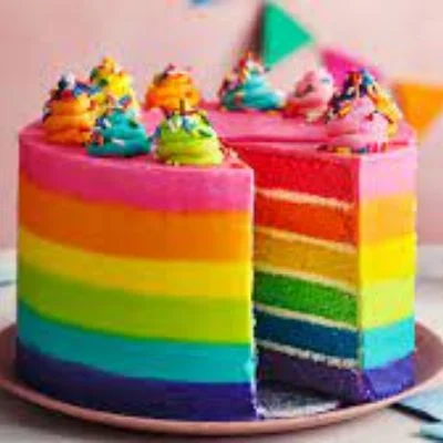 Rainbow Cake