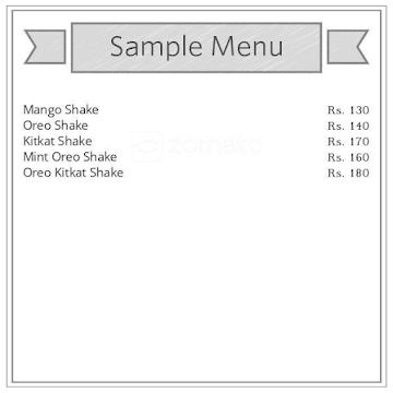 Dairy 7 menu 