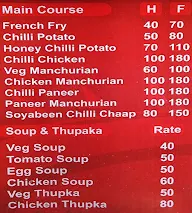 Indo-Himalaya Chinese Fast Food menu 1