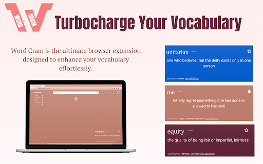 Word Cram - Turbocharge Your Vocabulary