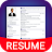 Resume Builder App, CV maker icon