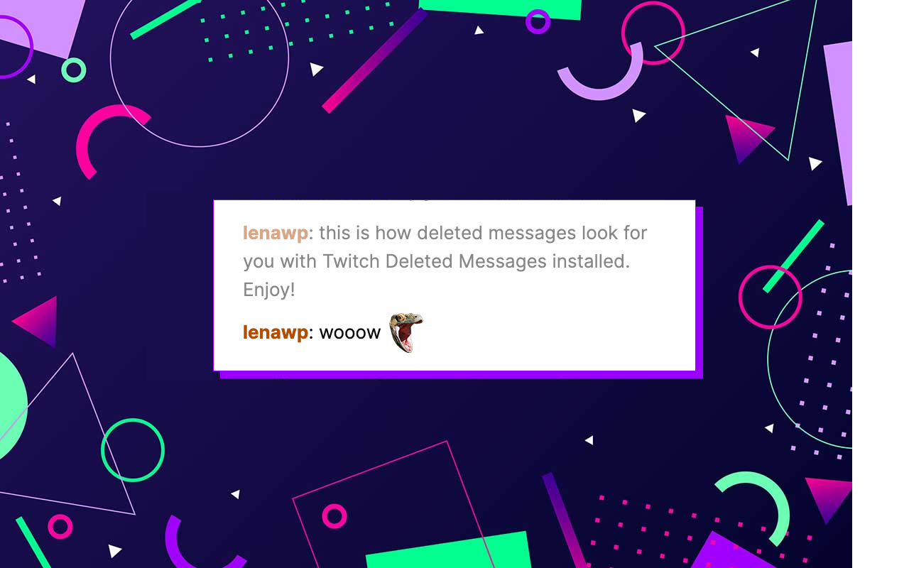 Twitch DM - (Twitch Deleted Messages) Preview image 0