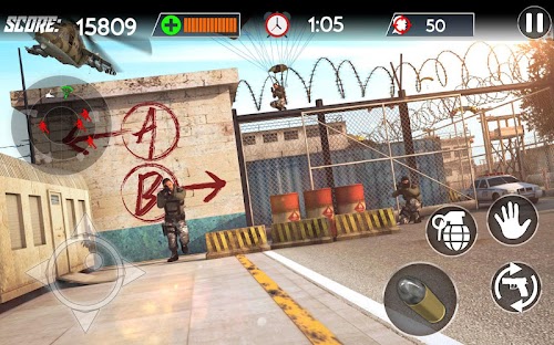 Android application Elite Sniper Crime Hunter- FPS Shooting Game screenshort