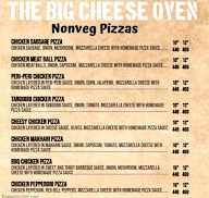 The Big Cheese Oven menu 2