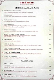 Frontier Multi Cuisine Roof Top Restaurant menu 1