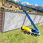 Cover Image of Unduh US Army Security Border Wall Construction Sim 1.1 APK