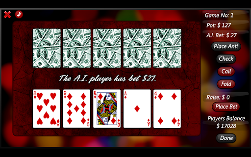 The Cool Poker Game screenshot 1
