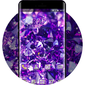 Download Crystal theme abstract bling diamond wallpaper For PC Windows and Mac