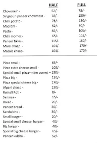 Aggarwal Sweets menu 2