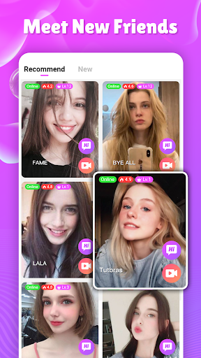 Screenshot Hey - Video Chat & Make Friend