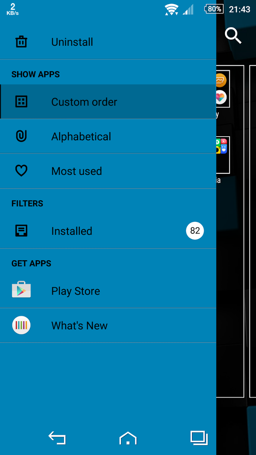 eXp Black Blue Theme Premium Screen 3