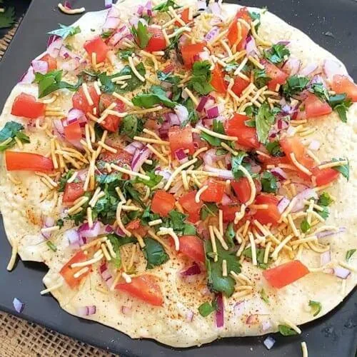 Masala Papad With Peri Peri Masala