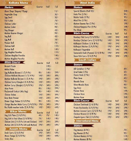 Universal Kitchen menu 1