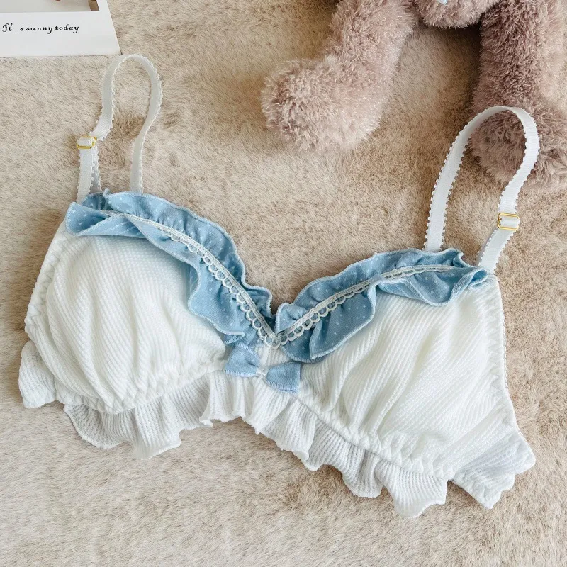 Ropa interior Soft Girl de algodón, estilo kawaii anime. Braguitas cómodas y adorables para un look femenino y dulce. Perfectas para el día a día.