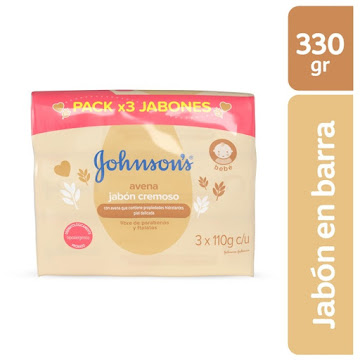 Jabón Johnson Baby Avena x 110 gr  