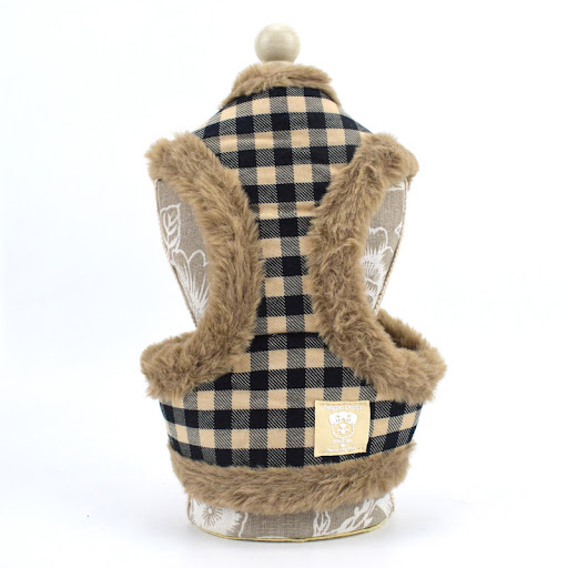 Title 7, Teddy Bichon Dog Autumn and Winter Lead Rope Ch...