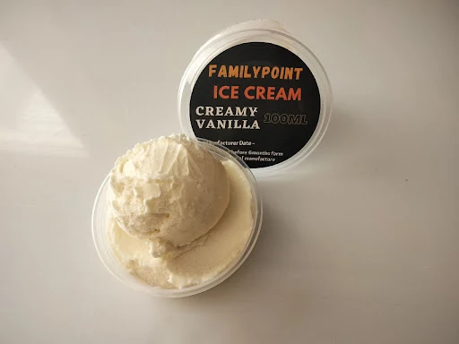 Creamy Vanilla Ice Cream [1 Cup, 70 Grams]