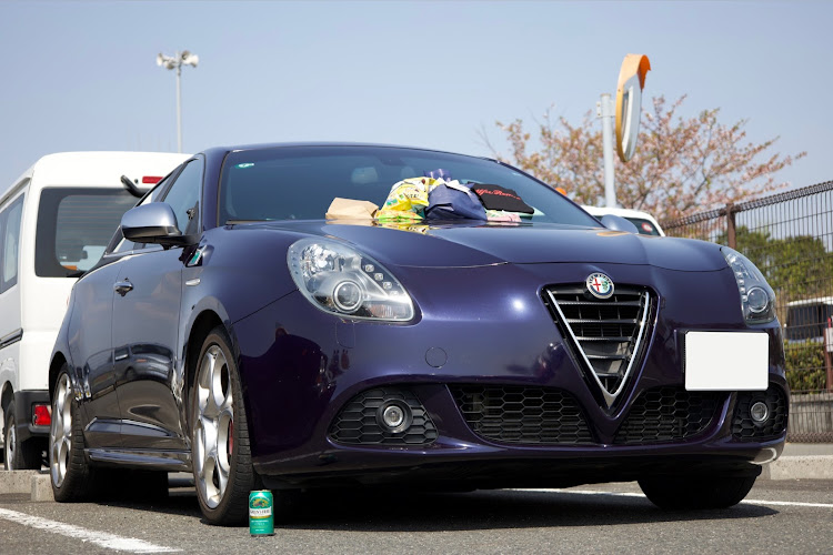 ジュリエッタのアルファロメオ・ご納車お披露目会🇮🇹・ひつまぶし・バンパー擦ったお披露目会・メル子さんと500Xとミトとジュリエッタの御披露目会に関するカスタム事例の投稿画像1枚目