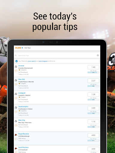 OLBG Sports Betting Tips – Football, Racing  more