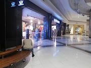 Pavilion in Durban is empty as stores wait for customers. 