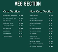 Keto Cafe menu 1