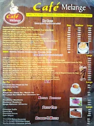 Cafe Melange menu 6