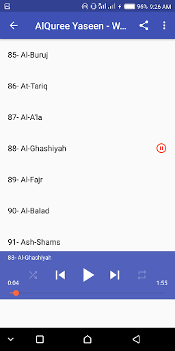 Full Quran Warsh MP3