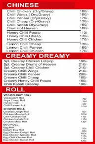 The Shawarma Section menu 2