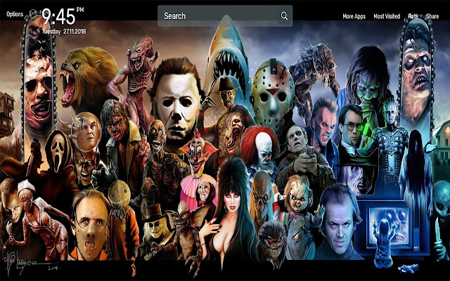 Cool Movie Wallpapers NewTab Theme