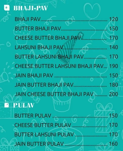 Dosa.com menu 