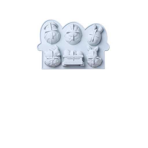 Title 3, Easter Bunny Egg Silicone Baking Mold. Bake cre...