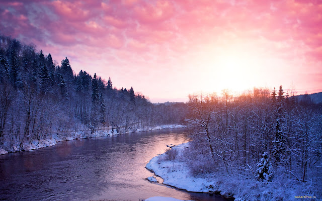 Winter River chrome extension