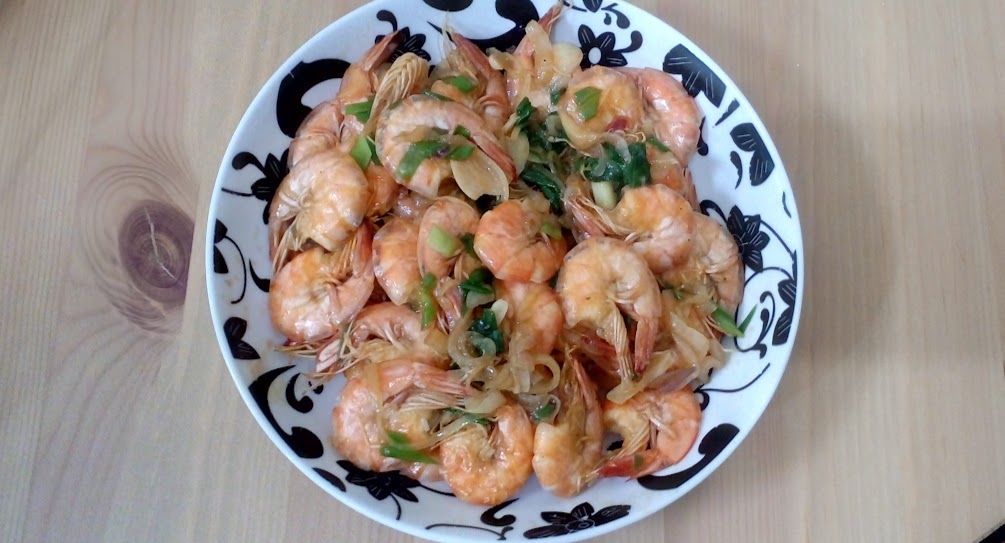 Resep Udang Saus Tiram