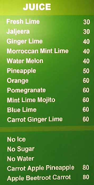 Lassi Shop menu 4