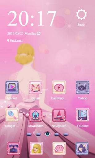 Girlish Pink ZERO Launcher