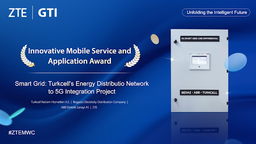 Smart grid Turkcell's energy distribution network to 5G integration project earned the Innovative Mobile Service and Application Award.