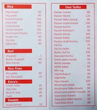 Sarayish menu 3