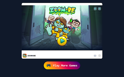 ZOOM-BE Game - Help two zombie friends escape the evil facility!