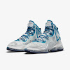 lebron 19 white dutch blue