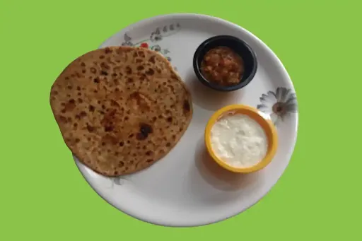 Garlic Chicken Paratha