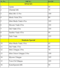 Dosa Chain menu 7