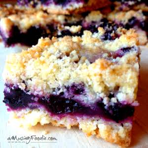 Blueberry Crumble Bars