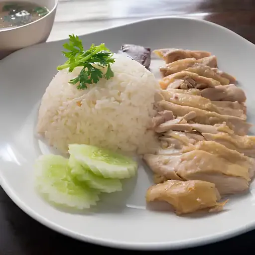 Steamed Rice - Chicken