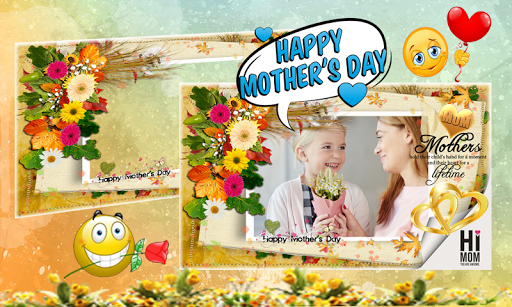 Mother Day Photo Frame 2021 And Stickers