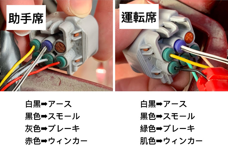 タンクのLEDリフレクター・emblem・M カーストアに関するカスタム事例の投稿画像5枚目