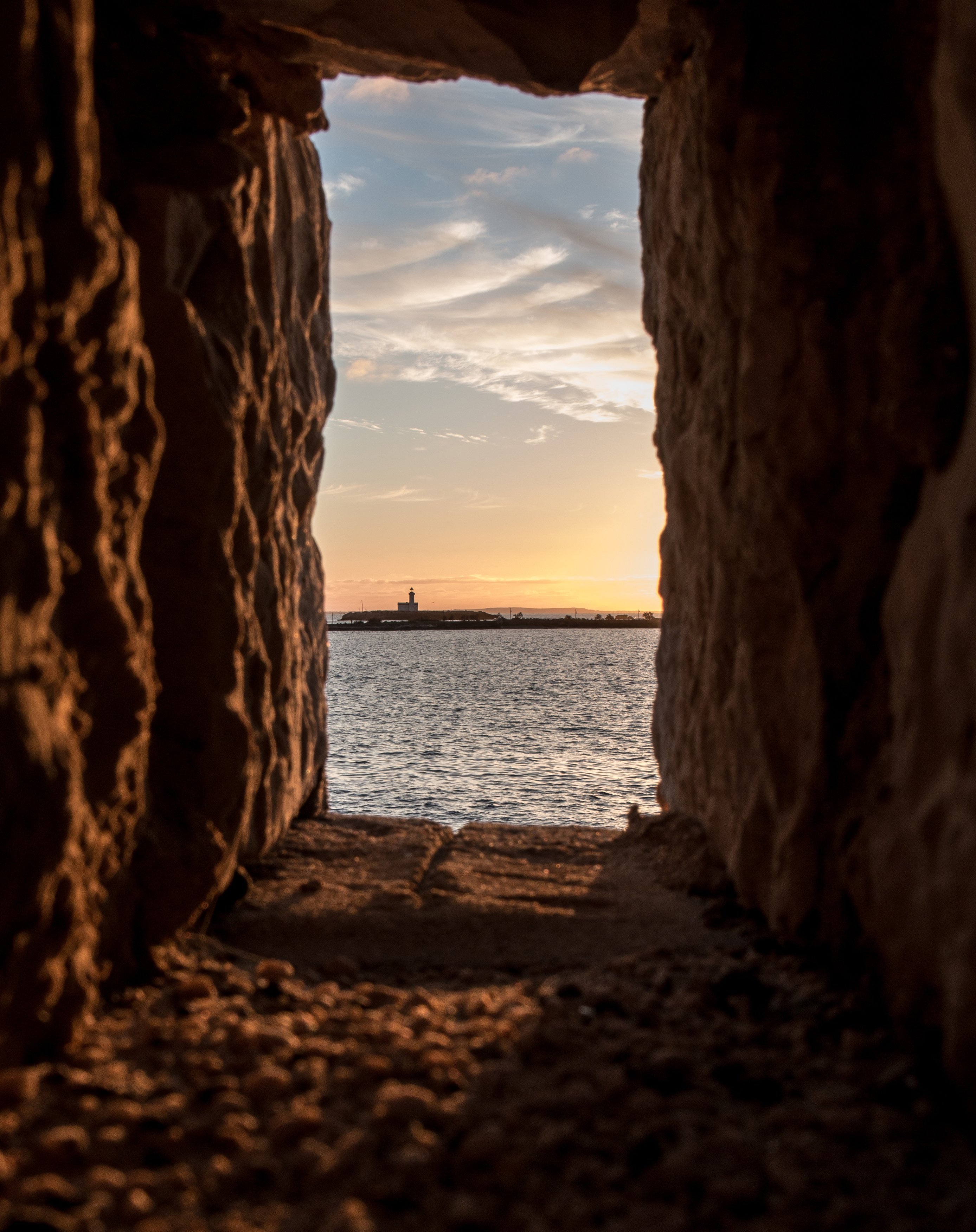 Tramonto su Trapani di Andrea Critti