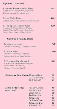 The Messy Door menu 3