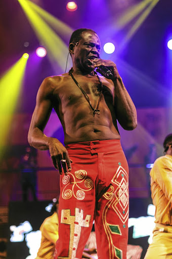 Fela Kuti on stage